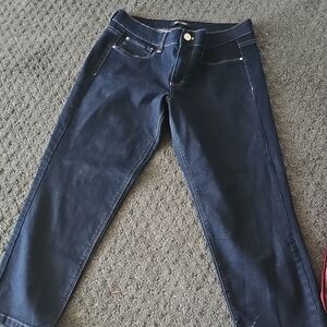 White House Black Market Navy Ankle Jeans